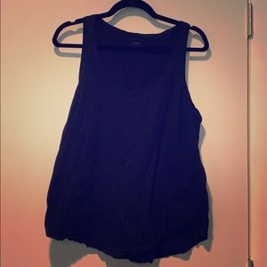 Old Navy black relaxed fit tank top sz XL